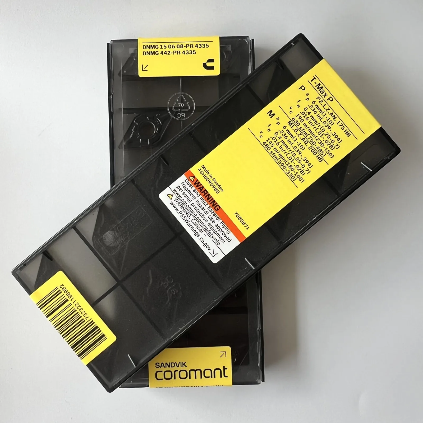 

SANDVIK / DNMG150608-PR 4335 / Original Swedish hard alloy blade 10 Pcs