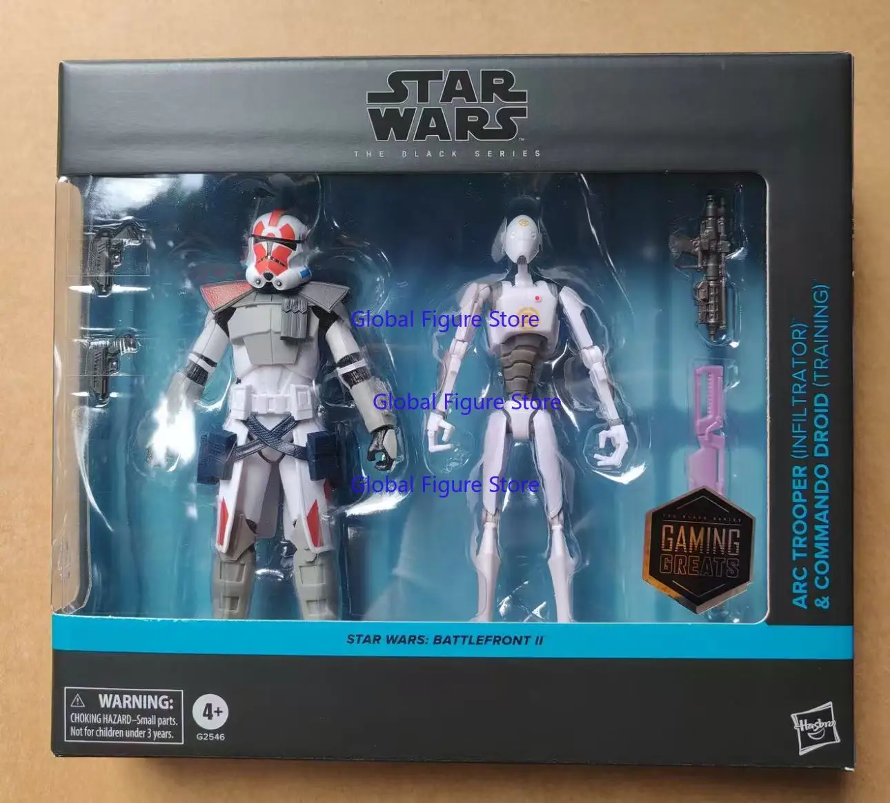 

Hasbro Star Wars 6-inch Action Figure: Battlefront II ARC Trooper & Training Assault Droid Set