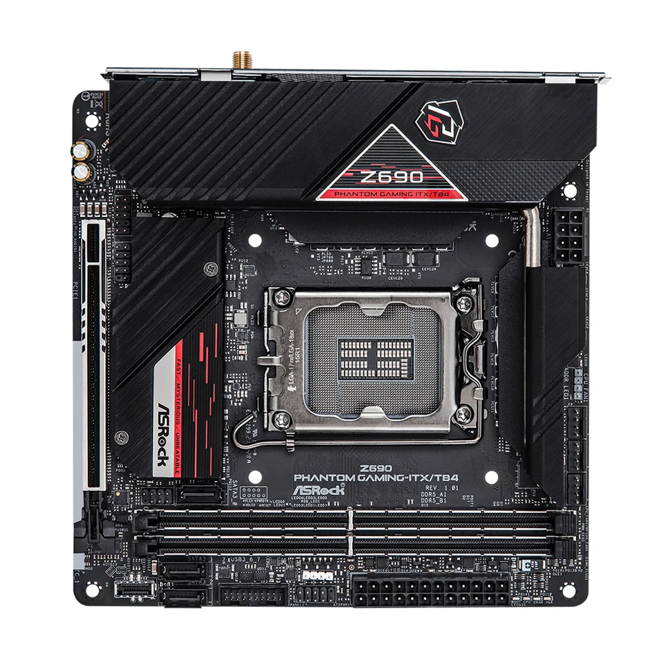 ASROCK Z690 PHANTOM GAMING-ITX/TB4 LGA 1700 DDR5 motherboard Z690