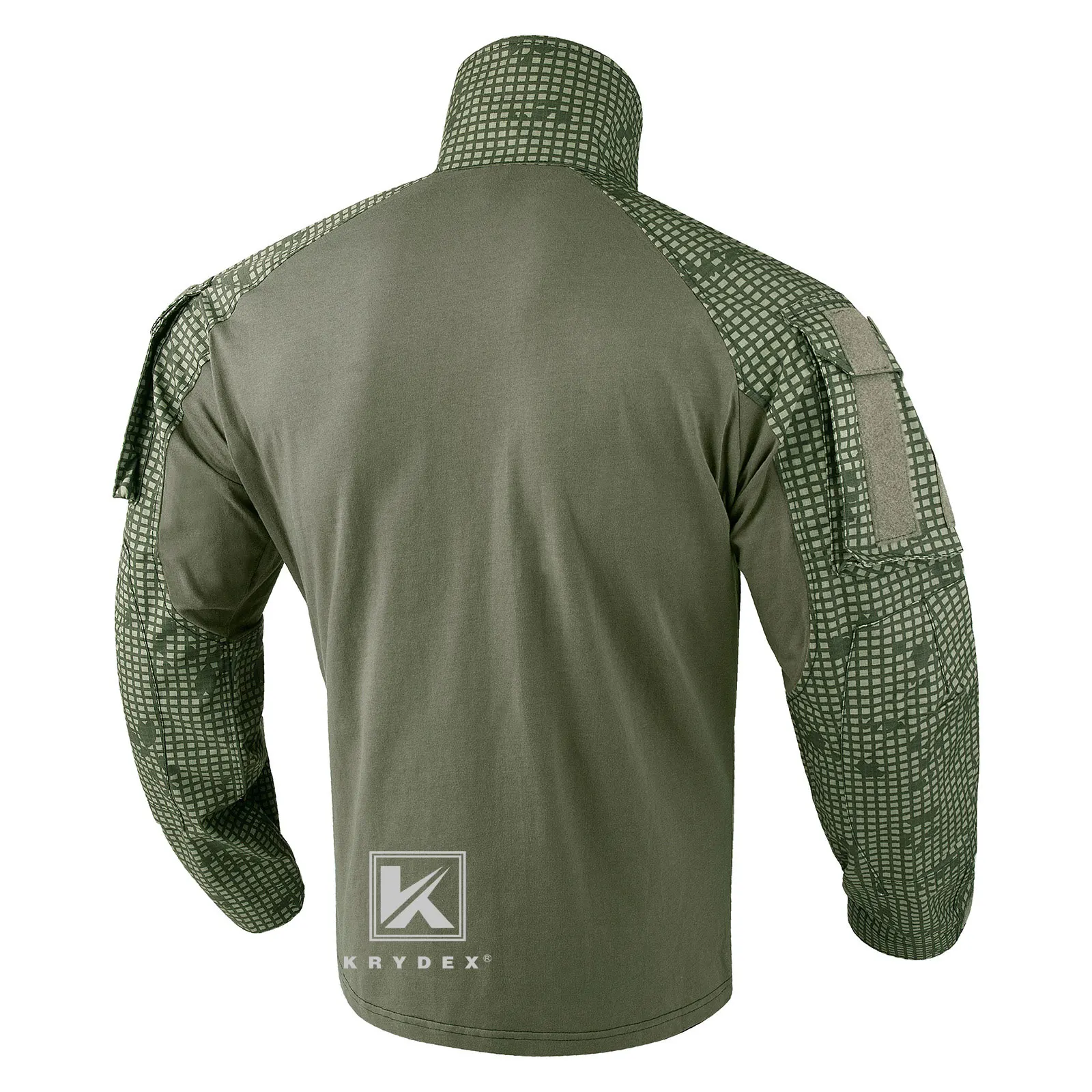 KRYDEX-Uniforme Camuflagem de Combate, Fato, Roupas para Caça, Outdoor, Tático, Kit Camisa e Calças