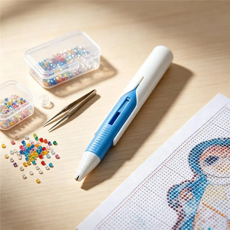 2026 New Rhinestone Painting Pen Crystal Point Drills Handmade Tools With Drill Heads Multi Placer Pens Tip Accessories