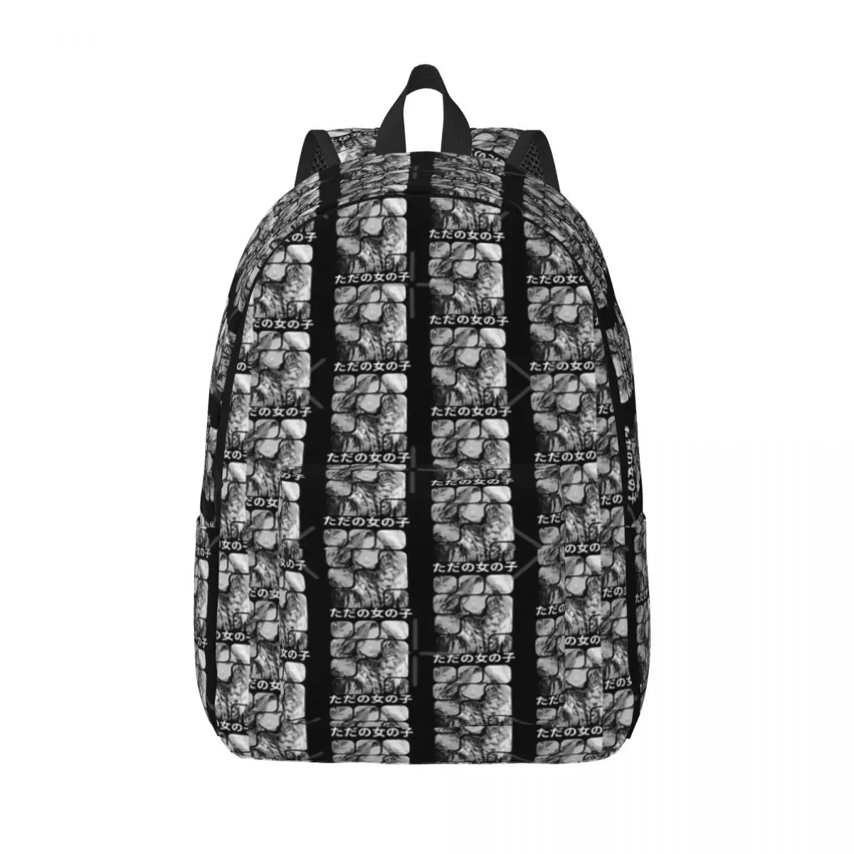 

Art Viking Girl Anime Aesthetic 2 Simple and Stylish Backpack Canvas Backpack Student