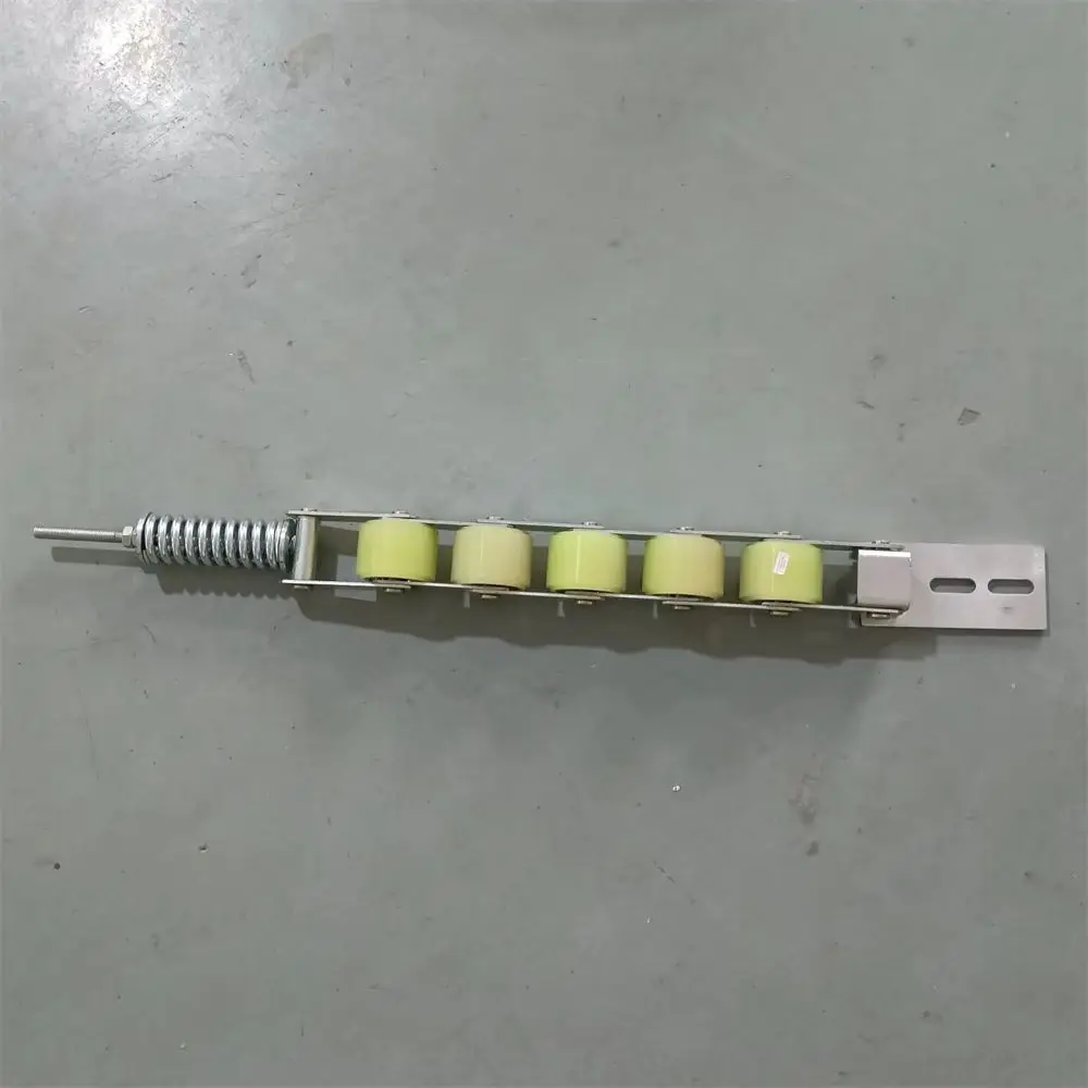 Escalator Handrail Tension Chain Pitch 84mm 5 Rollers 70*50 OD 70mm W 50mm Pitch 85mm