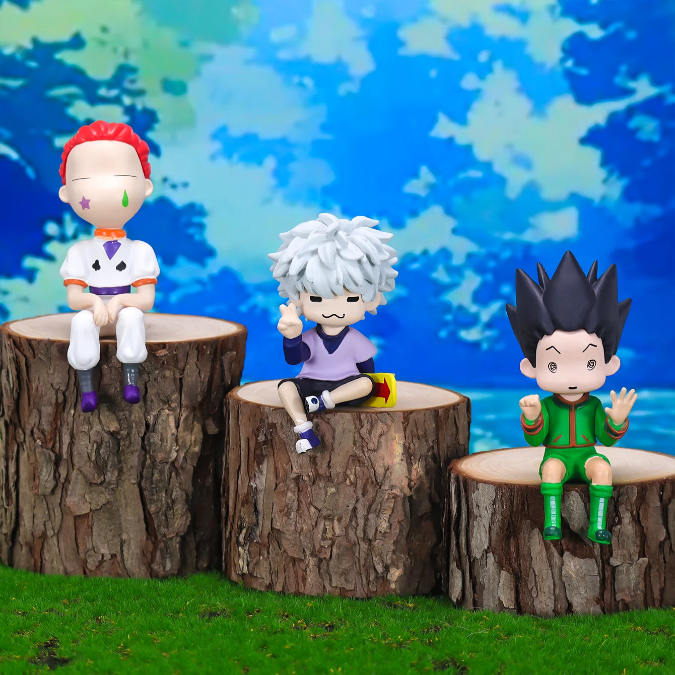 

Hxh, Anime Figures, Anime Merchandise, Anime Merch Gift for Friends Birthday, Hot-Blooded Anime Character Statue Ornaments, Desktop Ornaments, Pc Console Ornaments, Ramen Press, Collectible Figures, Holiday Gifts, Small Gifts, Collectibles