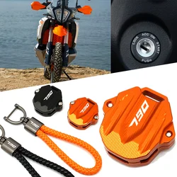 For KTM 790ADV 790 ADV 790 ADVENTURE 790 ADVENTURE DUKE790 DUKE 790 Motorcycle Accessories CNC Key Cover Case Shell & Keychain