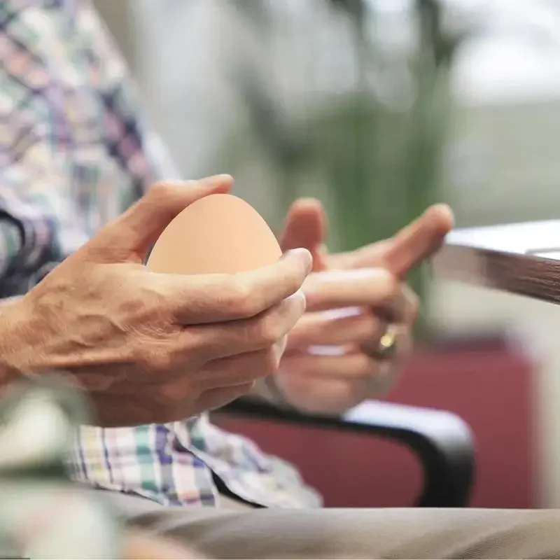 Juguetes para apretar huevos, huevos inteligentes jóvenes, juguete educativo para jóvenes, divertido descompresión, bola para apretar huevos, regalo, aliviador SquishyStresd