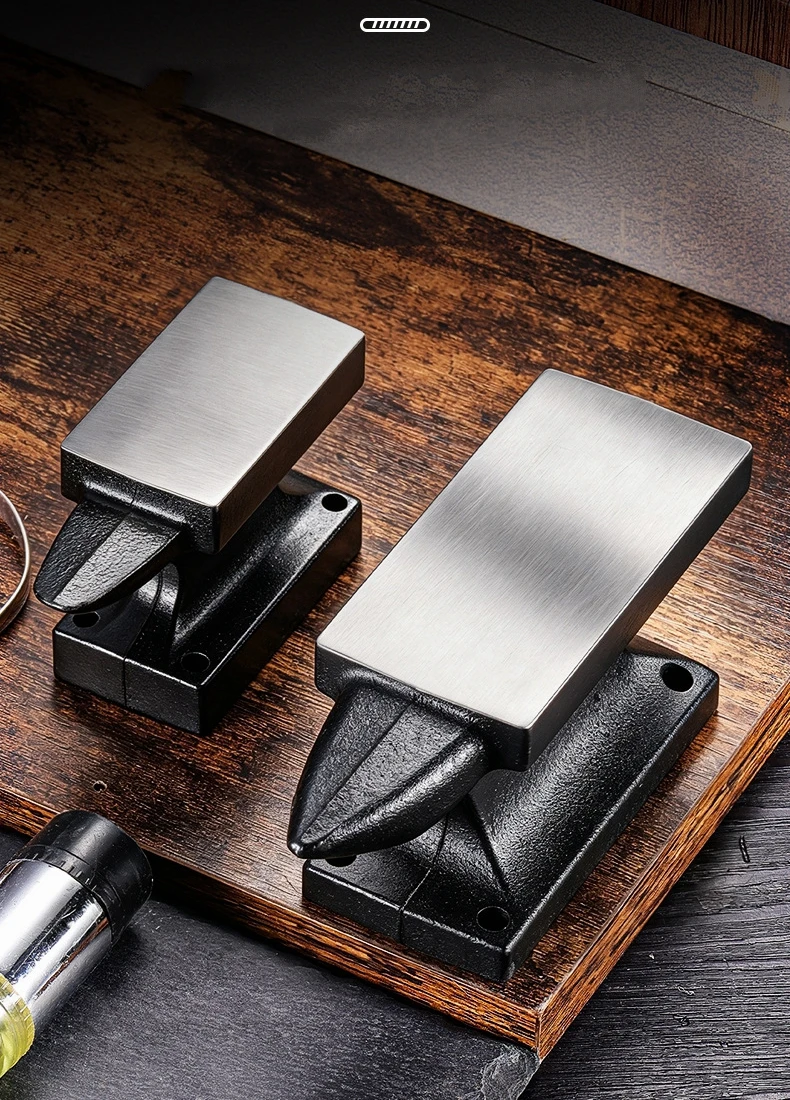 Mini Single Horn Anvil Delicate High Hardness Compact Bench Anvil Jewelers Metalworking Tool Leather Processing DIY Accessories