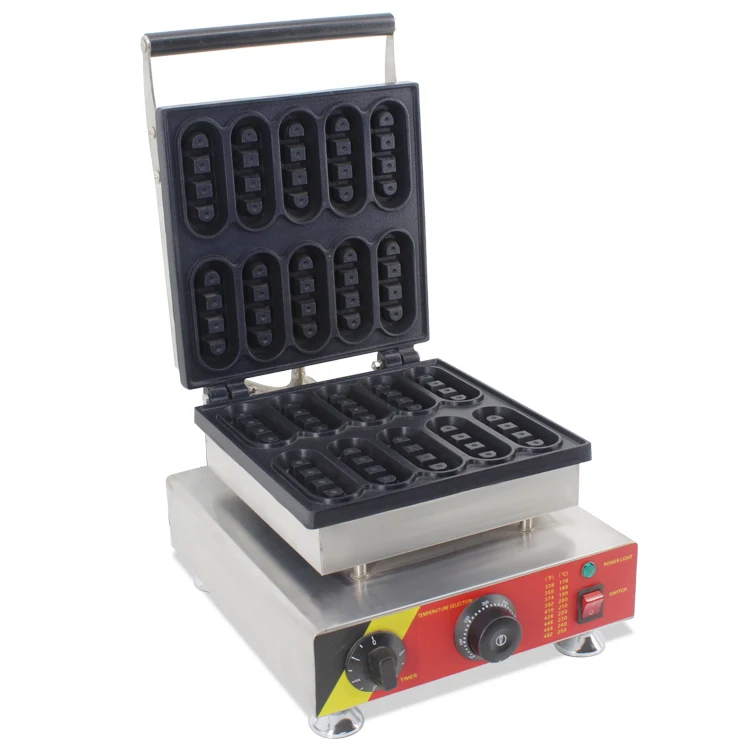 Manufacturing Machine bar Waffles with Electric Waffle Maker Machine