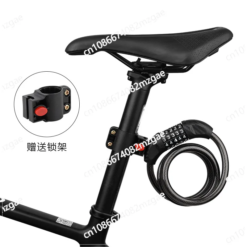 Electric car lock Mountain bike lock Five-digit combination lock Portable