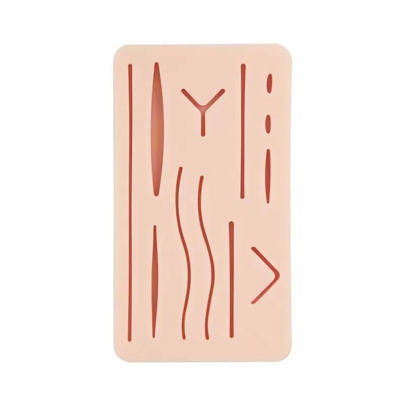 المهنية الجلد تشغيل الوسادة الجراحية خياطة التدريب 5 قطعة عدة تشريح خياطة ممارسة الصدمة اكسسوارات لطلاب الطب