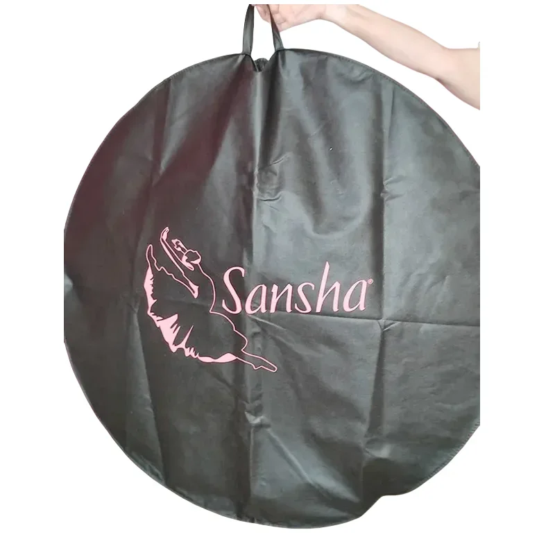 Ballet tutu saia saco não tecido flexível ballet desempenho traje saco de armazenamento dança traje bolsa mochila acessórios de dança