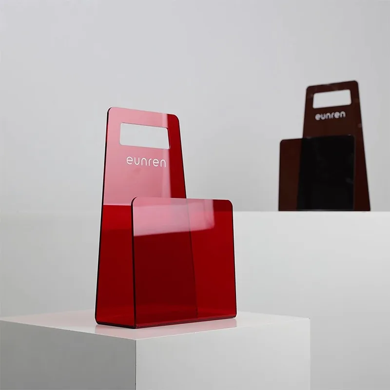 

Modern Minimalist Sample Room Study Decor Sales Office Living Room Handle Magazine Rack Desktop Organizer Decoration - FYMR