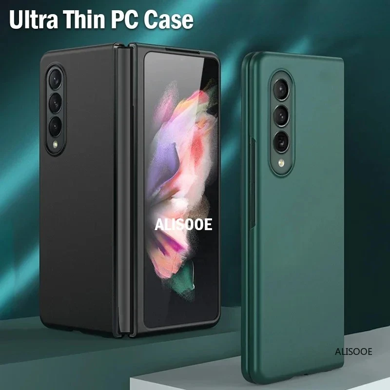 Ultra Thin Hard Case for Samsung Galaxy Z Fold 8 Ultra 7 6 5 4 3 2 Case Matte Plastic PC Protection Capa Cover