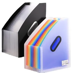 1 unit vertical portable folder, expandable organ bag, multi -student -specific paper organizer, office files available 12 Main Sales Caixa File - №10