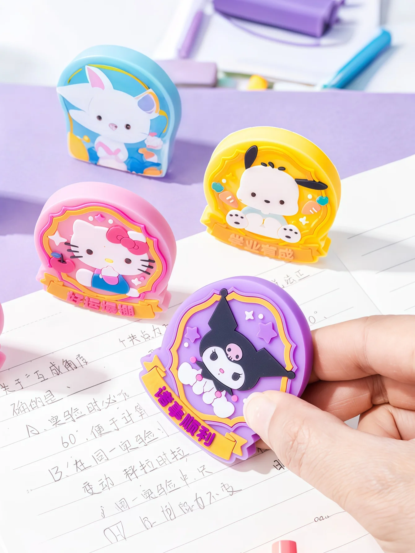 Sanrio Character Lucky Blessing 3D Eraser - a Perfect Birthday Gift or Prize for Girls
