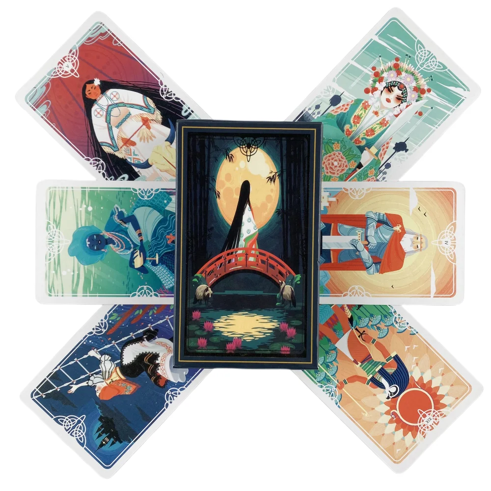 Tarot boskości przynosi tradycyjne karty wróżbiarskie wersje angielskie edycja planszy gry stołowe do gry na imprezę