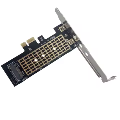 M.2 NVME SSD To PCIe 3.0 X1 Adapter Card 8Gbps SSD PCIE X1 Expansion Card M Key PCIe NVMe SSD Converter for Desktop PC