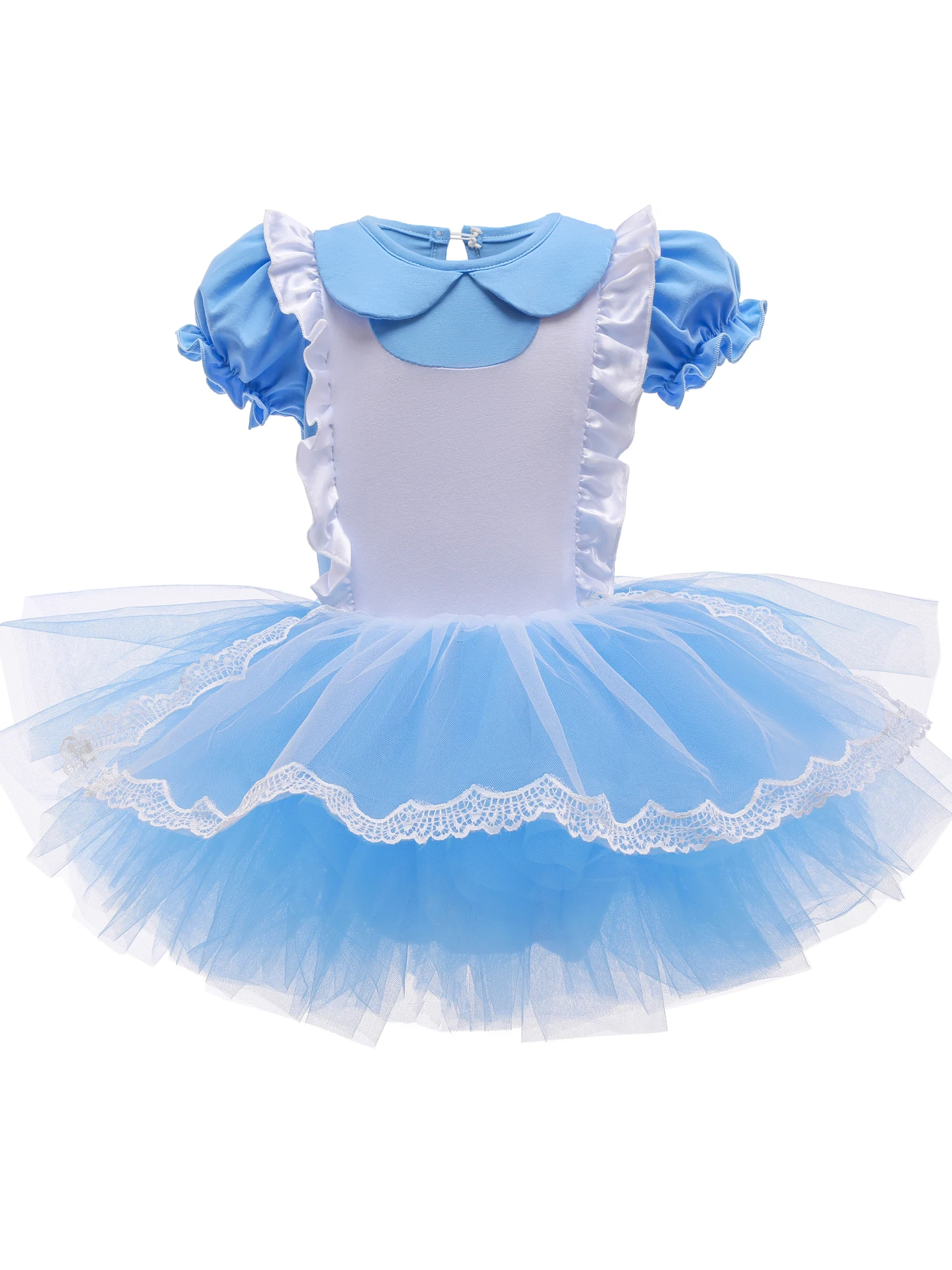 Alice Tutu Dress for Toddler Little Girls Ballerina Dance Costume Outfit Dancewear  Tulle Skirt  for  girl cosplay party dress