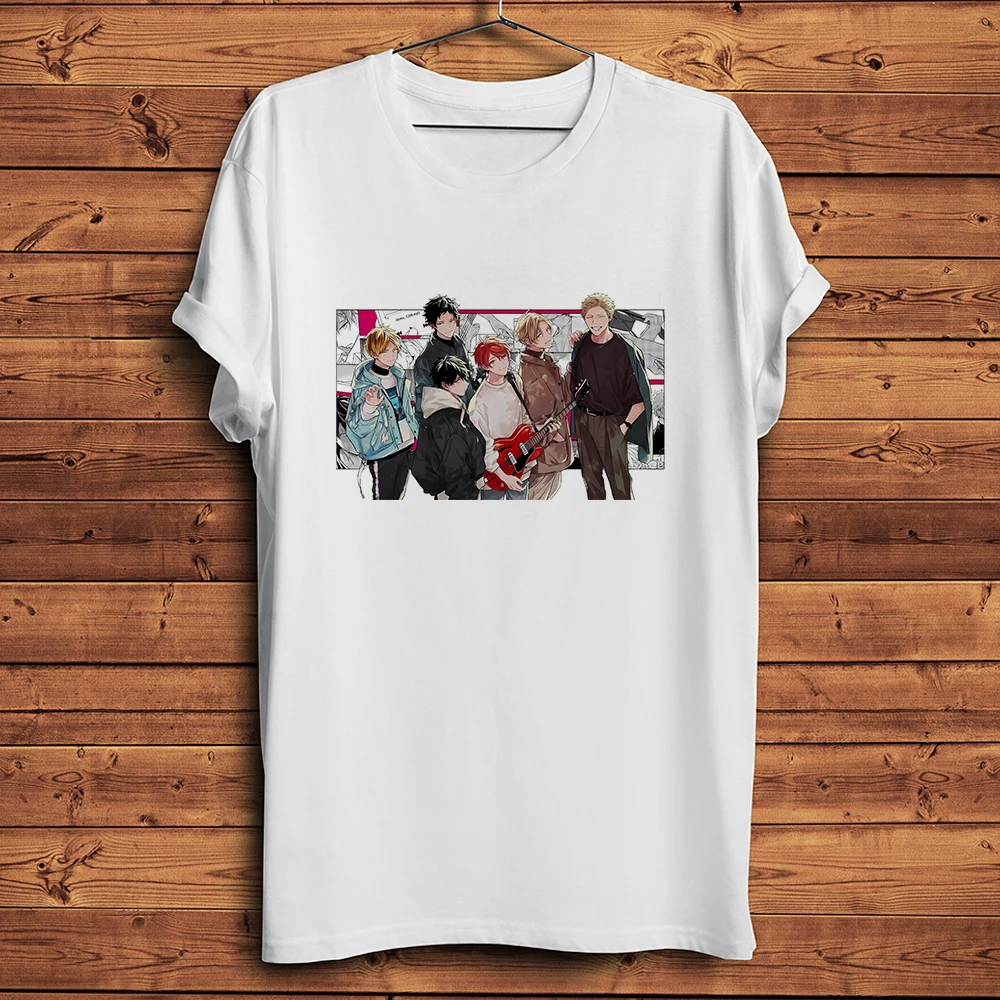 Dado, Sato Mafuyu, Uenoyama Ritsuka, Nakayama Haruki, Kaji Akihiko, camiseta de Manga de banda de música divertida, camiseta de Anime Unisex, transpirable