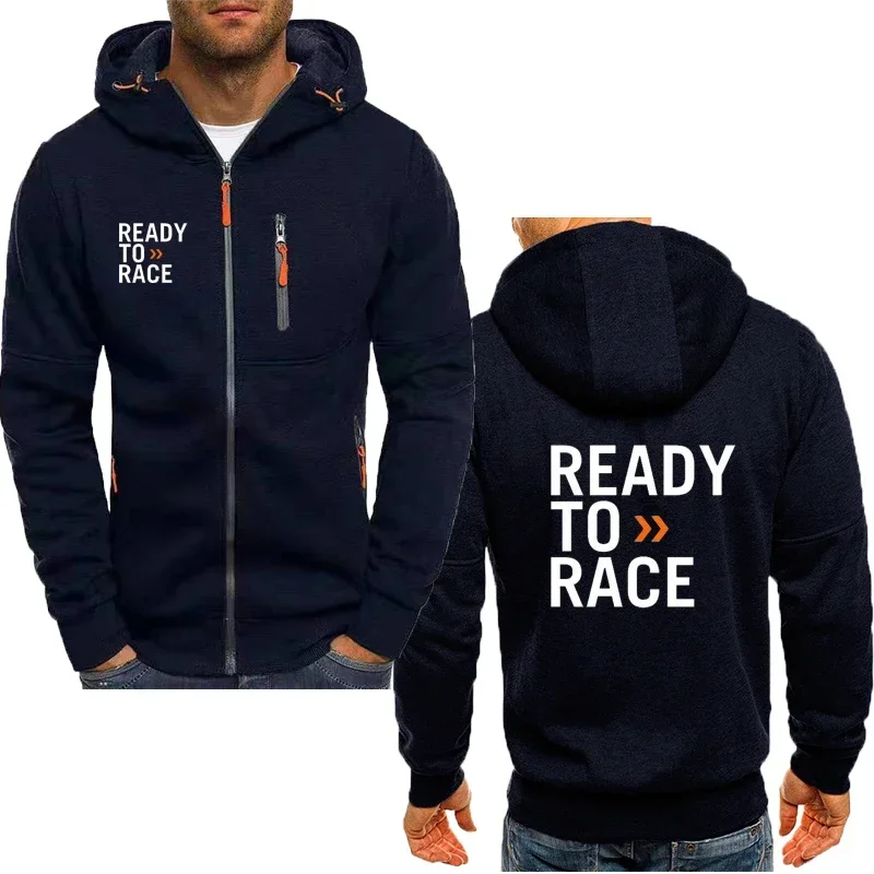 Spring Autumn Men Hoodies Ready To Race Print Hoody Women Sweatshirt Hip Hop Unisex Streetwear y2k Clothing Hombre