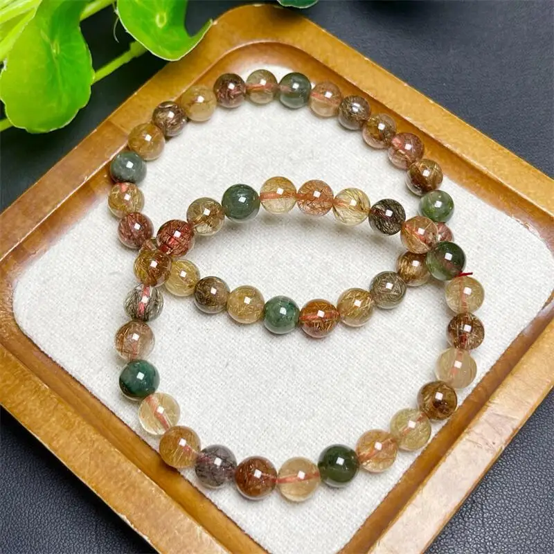 76mm-natural-colored-rutilated-quartz-bracelet-women-beautiful-colorful-crystal-energy-healing-fashion-gemstone-jewelry-1pcs