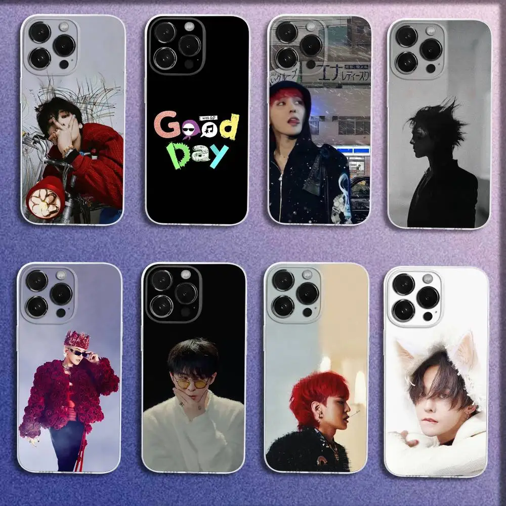 

Singer G-GD D-Dragon Phone Case For iPhone 16,15,14,13,12,11 Plus,Pro,Max,XR,XS,Plus,E,Mini Transparent Cover