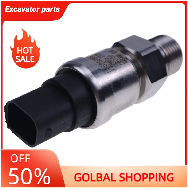 

Pressure Sensor LC52S00012P1 for Kobelco SK200-6 New Holland E135SRLC E70SR E130