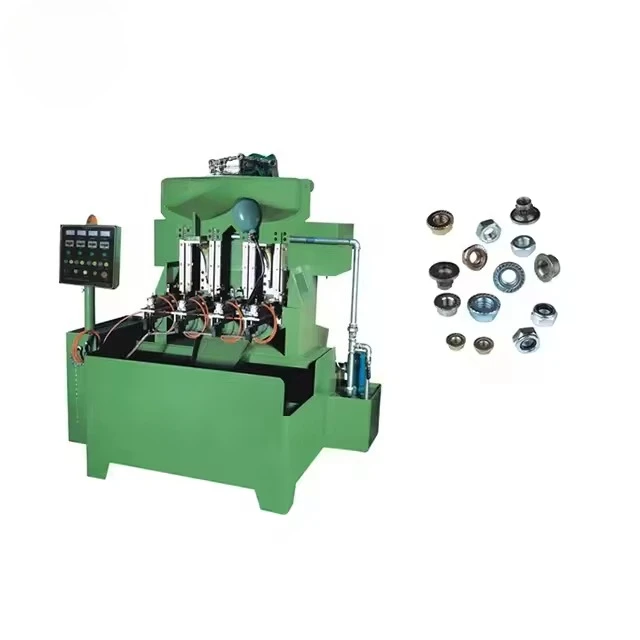 Hex Nut Tapping Machine Pneumatic Four Spindle Nut Tapping Machine