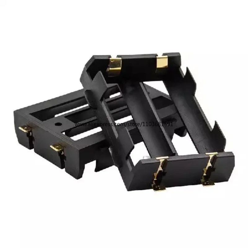 2PCS Series Batteries Holder Box Storage Case Container With Bronze Pins Drop Ship 1x 2x3X4 18650