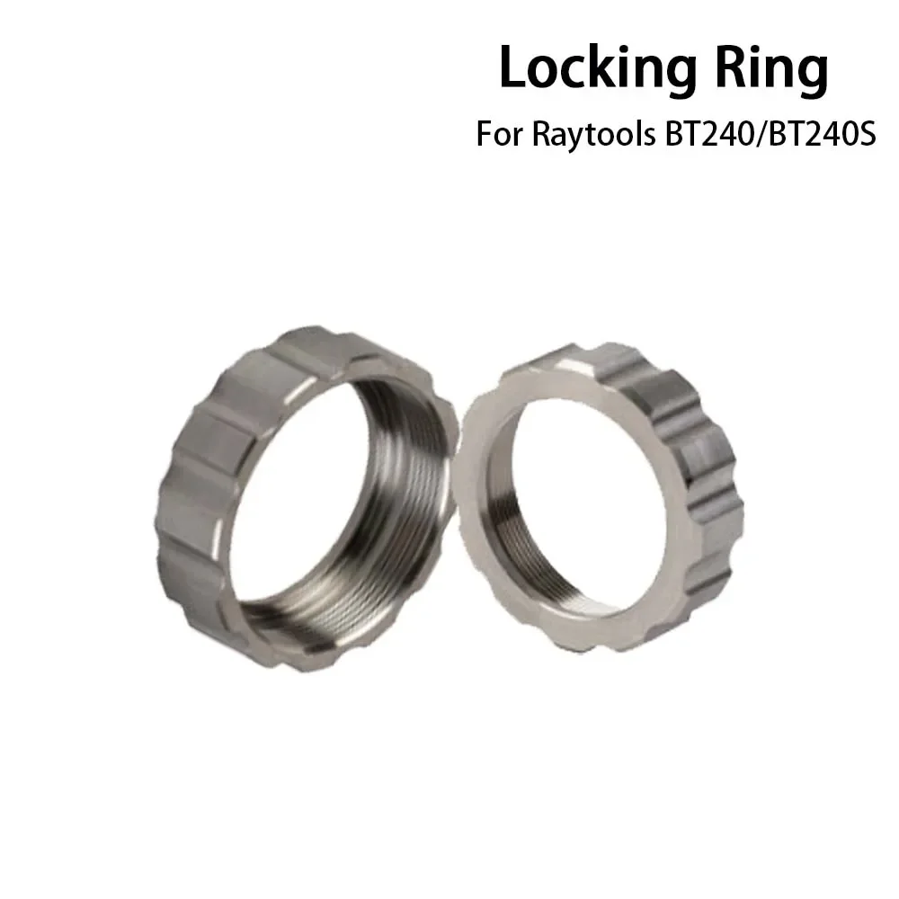 Raytools cincin pengencang untuk serat Laser kepala pemotong BT240 BT240S bagian koneksi mulut pipa untuk mesin pemotong logam serat