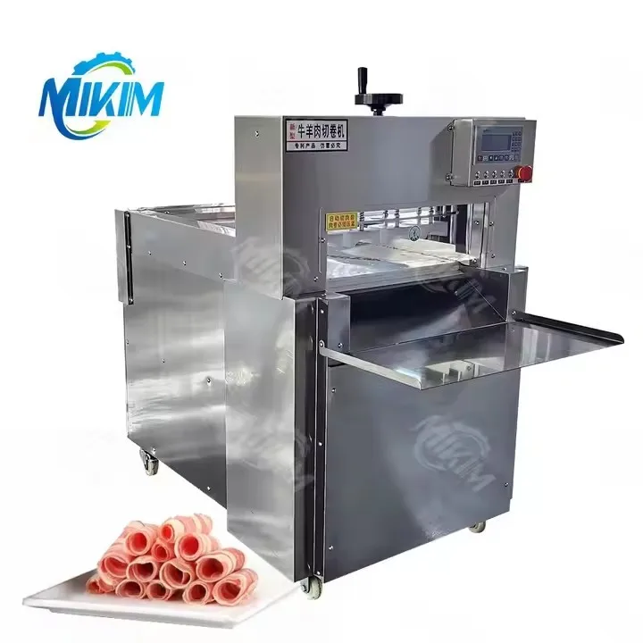 

Multi-function Meat Slicer Automatic Cutting Machine Vegetable and Food Cutter Lamb Roll Slicer Chopper Machine
