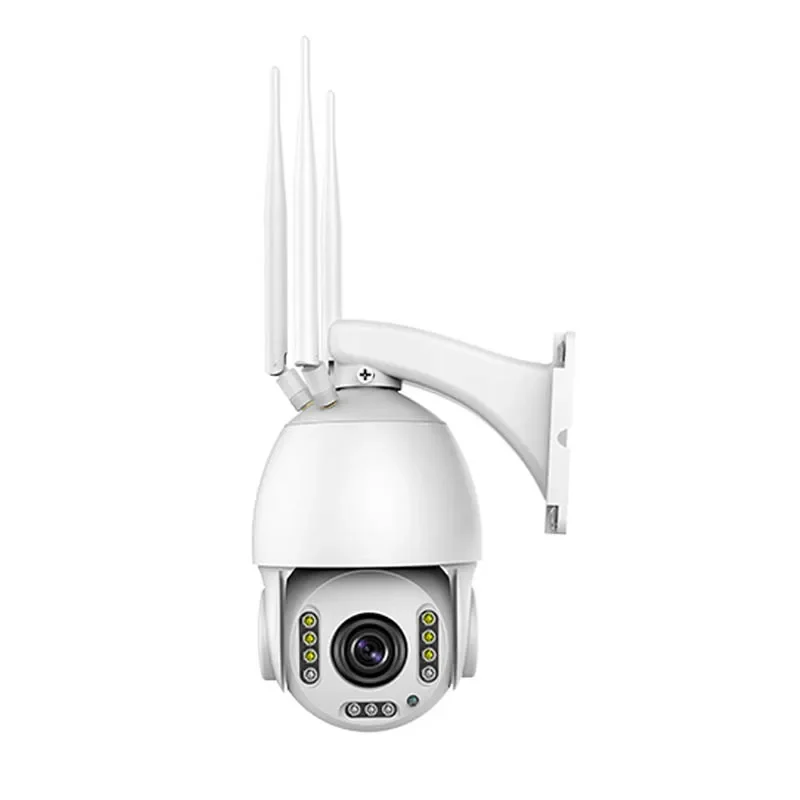 5MP 5x Zoom 3g 4g Sim Card Ip Camera Speed Dome 5MP Cctv camera wireless outdoor auto track camera With colorful night vision