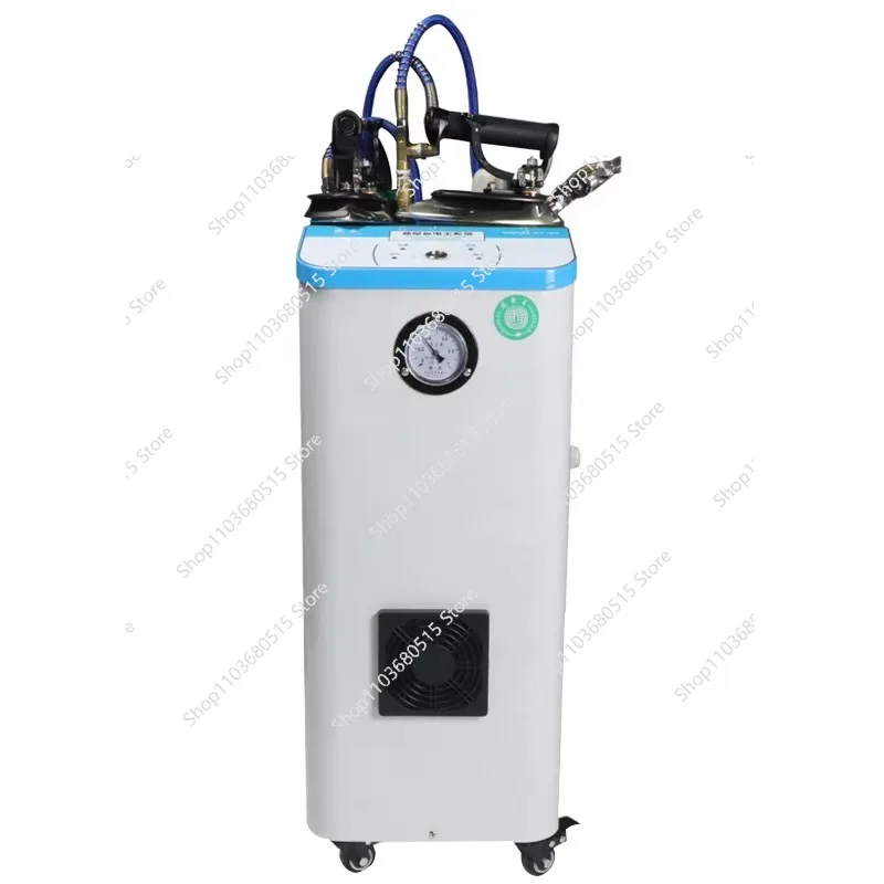 Apparel Steam Ironing Machine, 220V Pressure Boiler Iron For Commercial Industrial Garment Processing, Durable Efficient