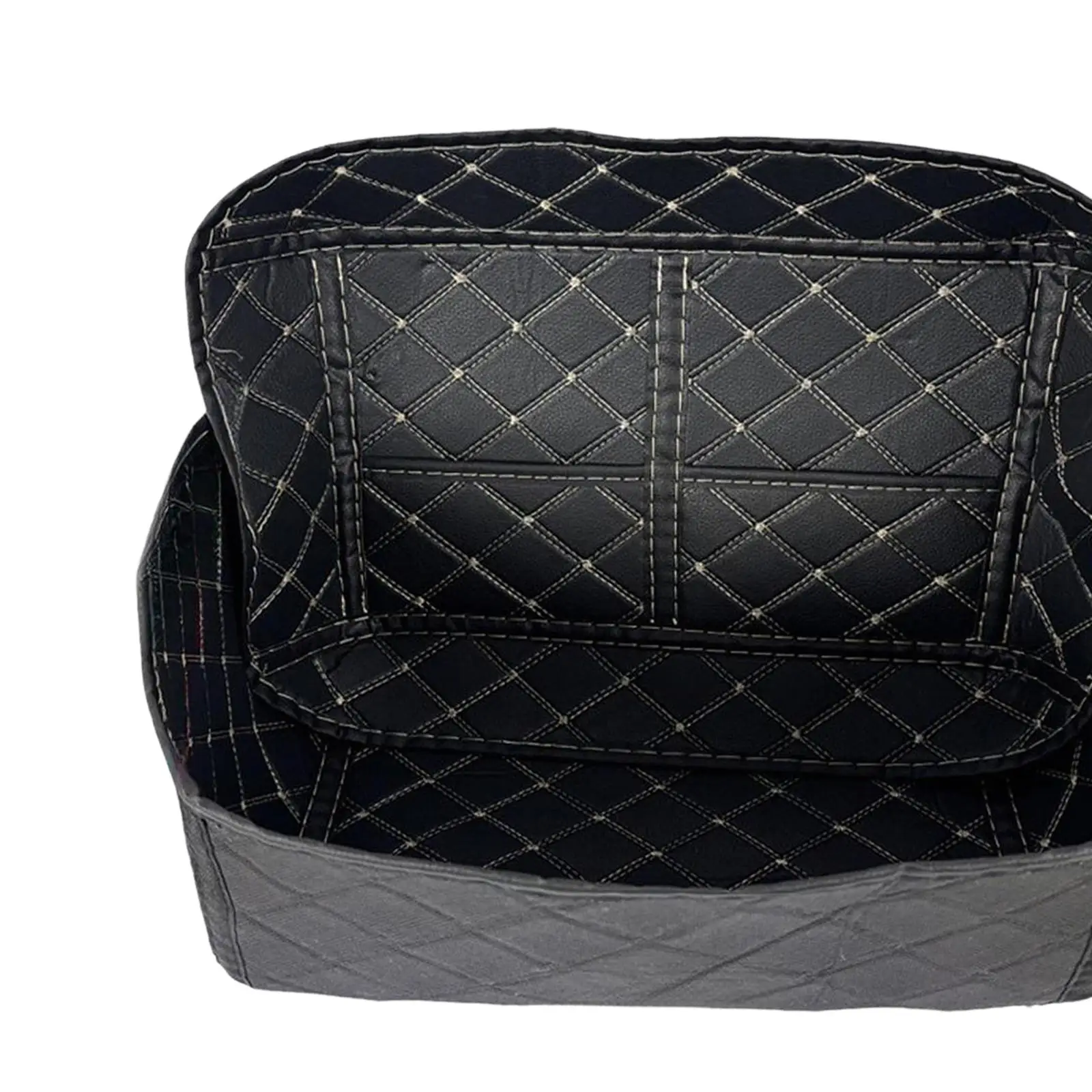 Motorcycle Tail Box Mat PU Leather Container Lining for -45L Replace