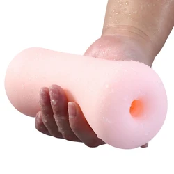 Soft Silicone Realistic Anal Artificial Pocket Pussy Male Masturbator Cup Adult Sex Toys for Men Intimate Erotic Toys