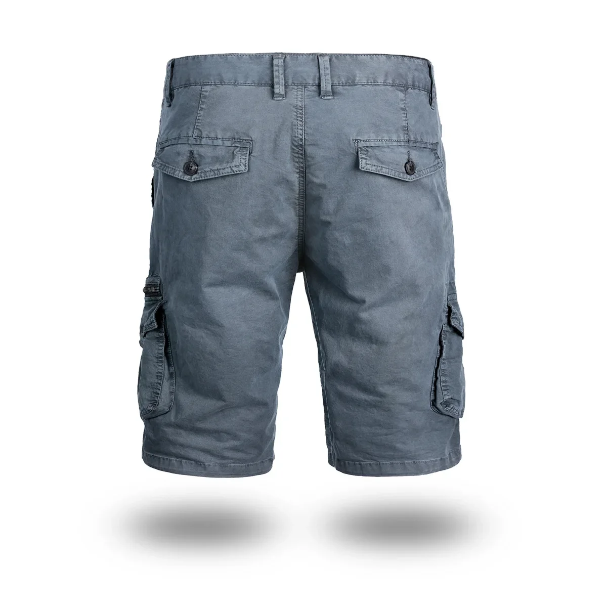 MRstuff-Pantalon d'outillage pour hommes, culotte courte décontractée pour hommes, pantalon multi-poches, document solide, FJJ court, marque, 2024