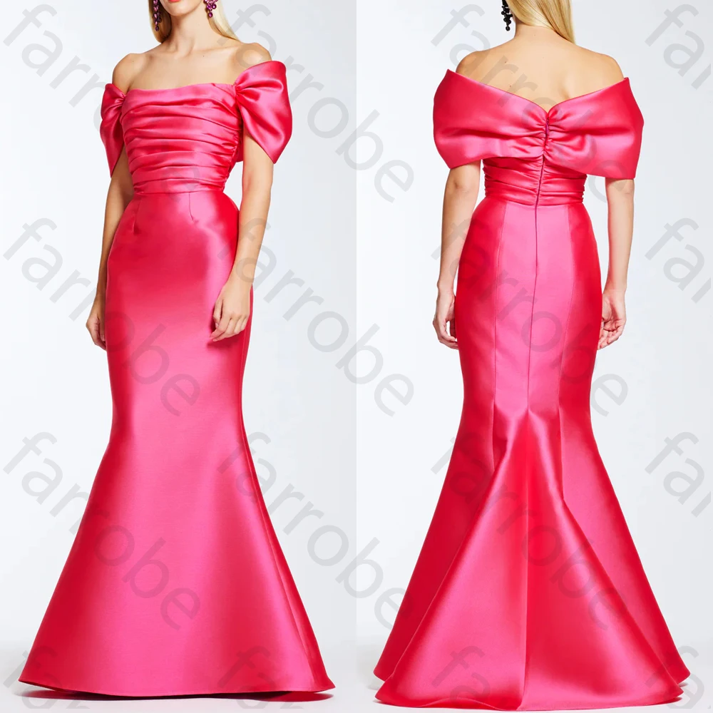 

Customized Elegant Off-The-Shoulder Dress A-Line Evening Dresses Occasion Formal Exquisite High Quality Prom Party Gowns Women