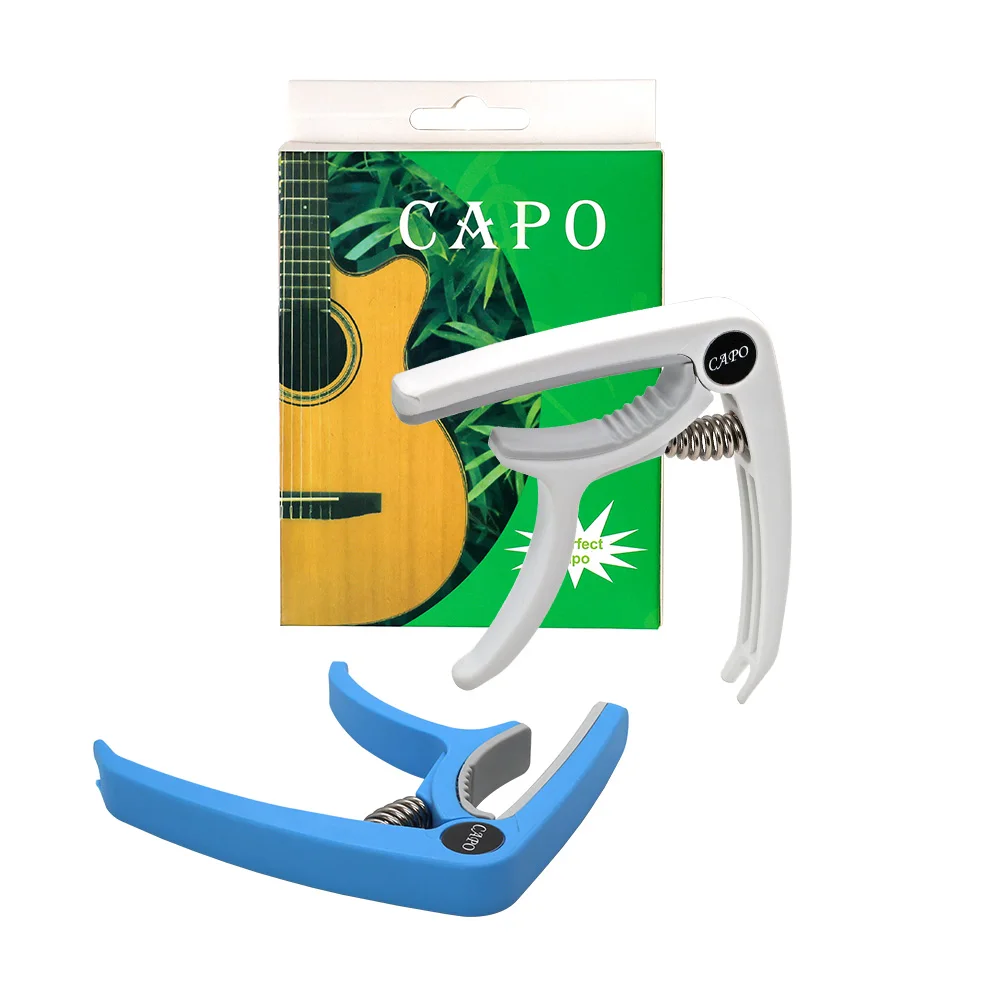 Gitarren-Kapodaster für 6-saitige akustische klassische Gitarre, E-Gitarre, Stimmklemme, Musikinstrument, Ukulele, Bassgitarre, Zubehör