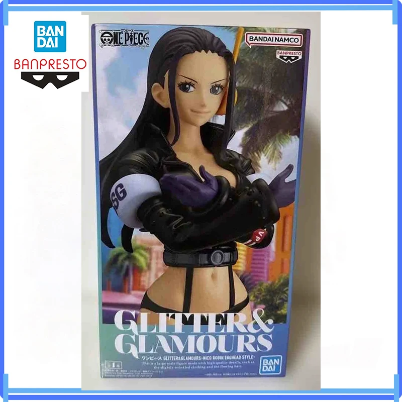 

Bandai In Stock Genuine Banpresto One Piece Glitter&glamours Egghead Style Nico Robin Figure Anime Model Boxed Toy Gifts