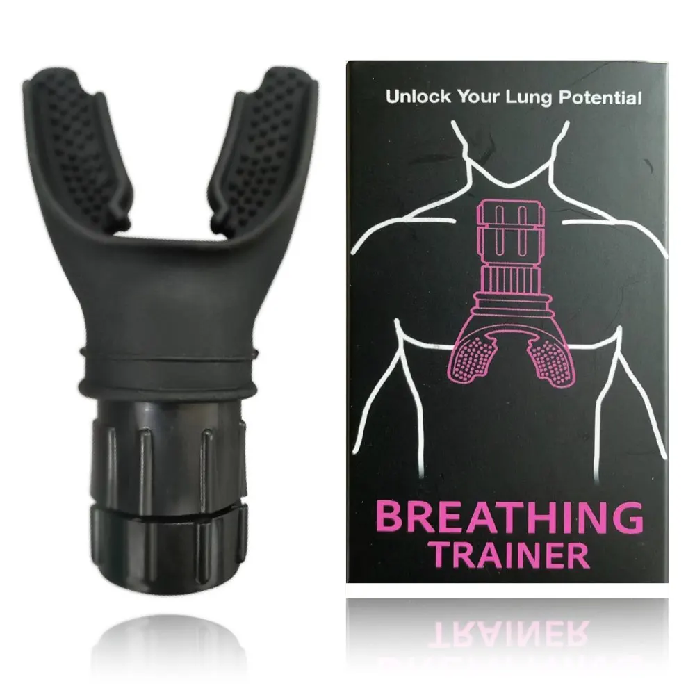 1pc Ultimate Breathing Trainer - Customizable Resistance for Enhanced Respiratory Strength, Fitness Workout at Home