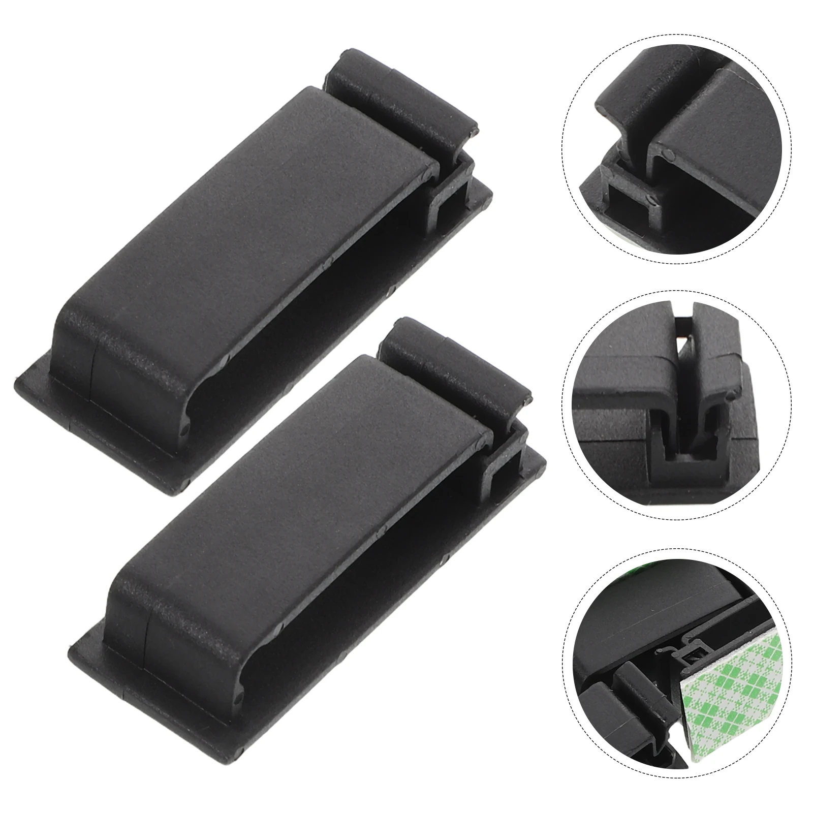 

30pcs Self Adhesive Cable Management Clips Power Holder Wire Organizer For Desk Wall Appliances Hider Stick On Cable