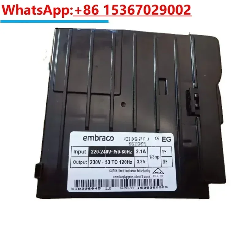 

Для модуля холодильника EECON VCC3 2456 07 F 14 0193525122, плата драйвера инвертора, панель управления частотой