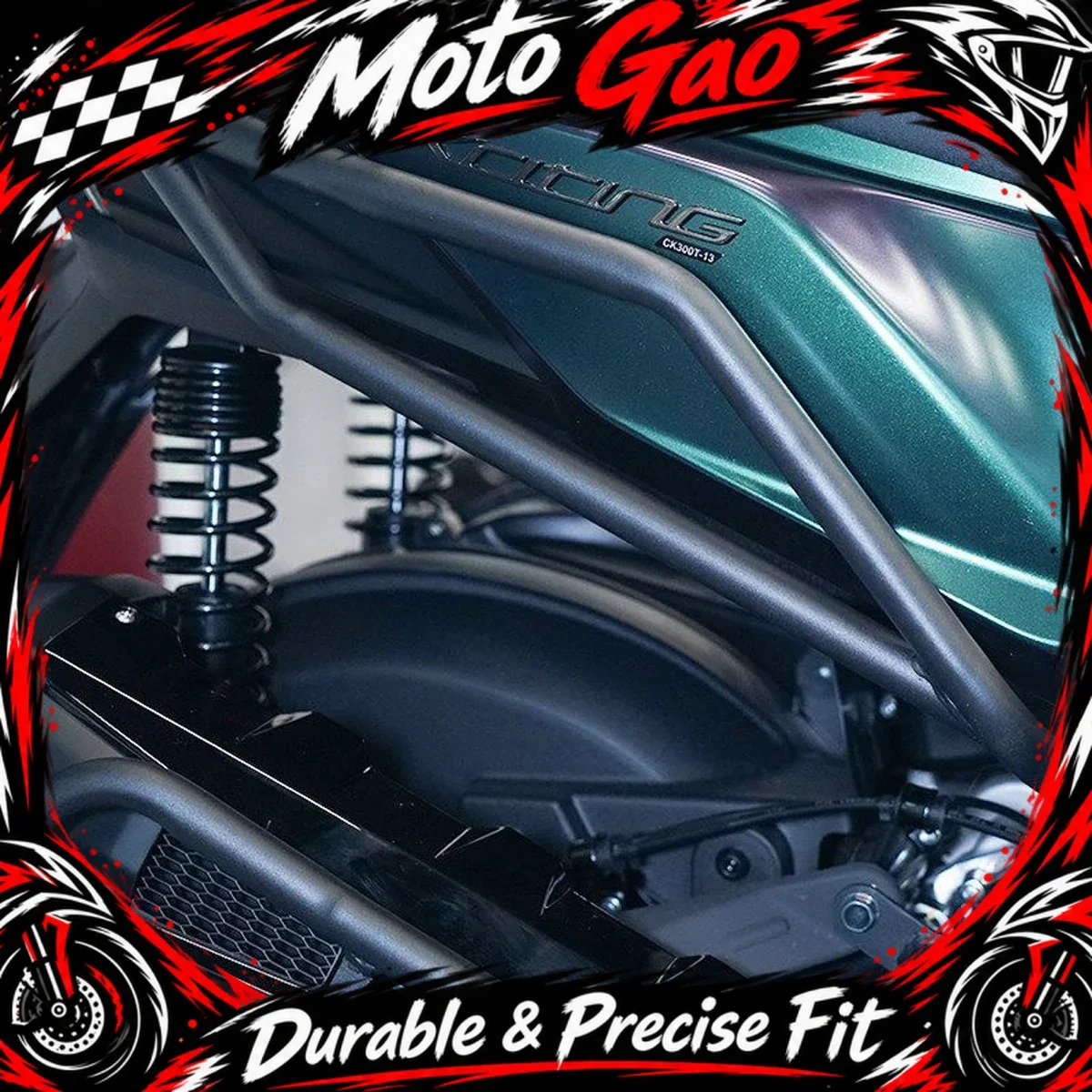 Motorcycle bumper spotlight bumper rear backrest lumbar support Front rear protective frames Fit For KYMCO S350 S250 2025