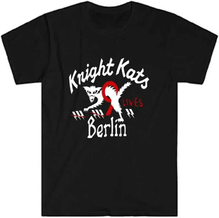 Knight Kats Berlin Motor Men's Funny Birthday Vintage  Tees High Quality 100%Cotton Short Sleeve