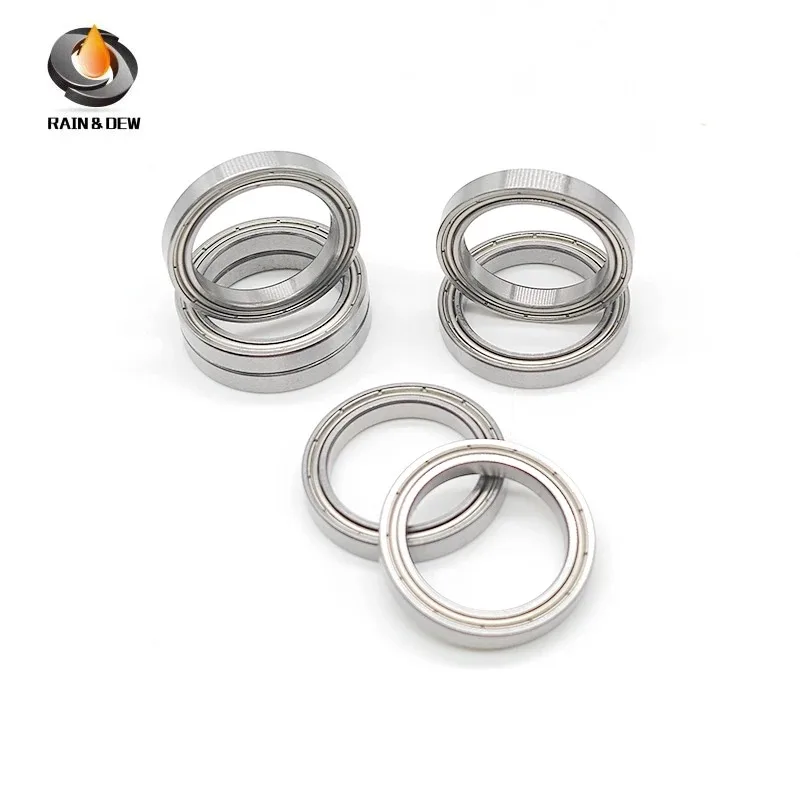 4 Buah Bantalan Bola 6706ZZ 30X37X4 Mm ABEC-7 Bagian Tipis Ramping