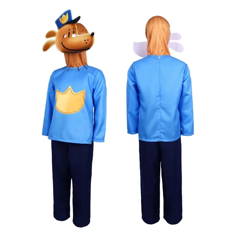 

❤2026❤ Cosplay Costume Children's Sizes Halloween Carnival Anime Dog Man Kids Clothing Gifts Comedy Cartoons Stage Costumes Fo❤