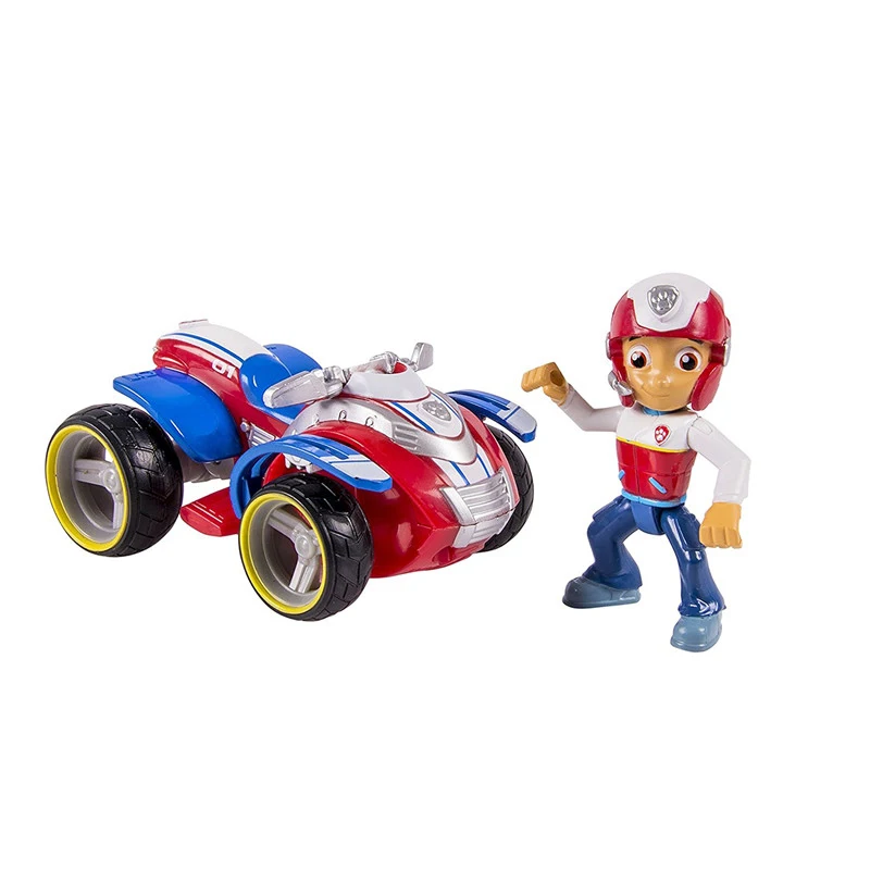 Paw Patrol Toys Captain Ryder Patrol Rescue Vehicle Patrulla Canina Action Character Model Toys Children's Toys Collection Gift