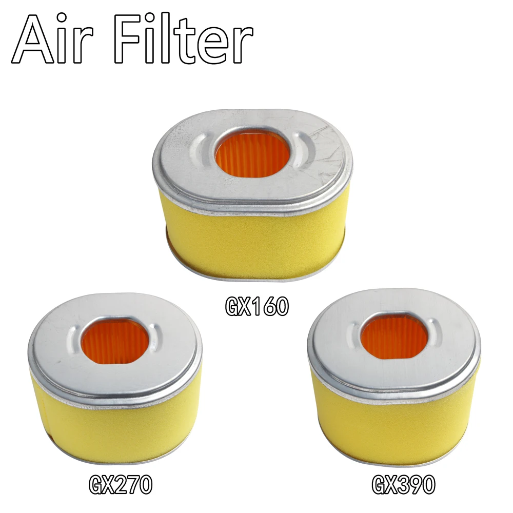 Air Filter For Honda Gx140 Gx160 Gx200 5hp 5.5hp 6.5hp 168f 170f GX240 GX270 8HP 9HP 173F 177F GX340 GX390 188F 190F 11HP 13HP