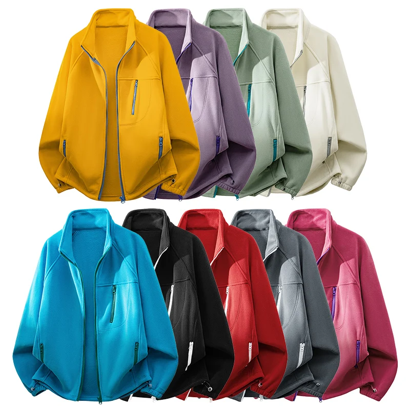 New autumn and winter outdoor couple warm and breathable jacket men's fleece thickened fashionable versatile three-in-one liner