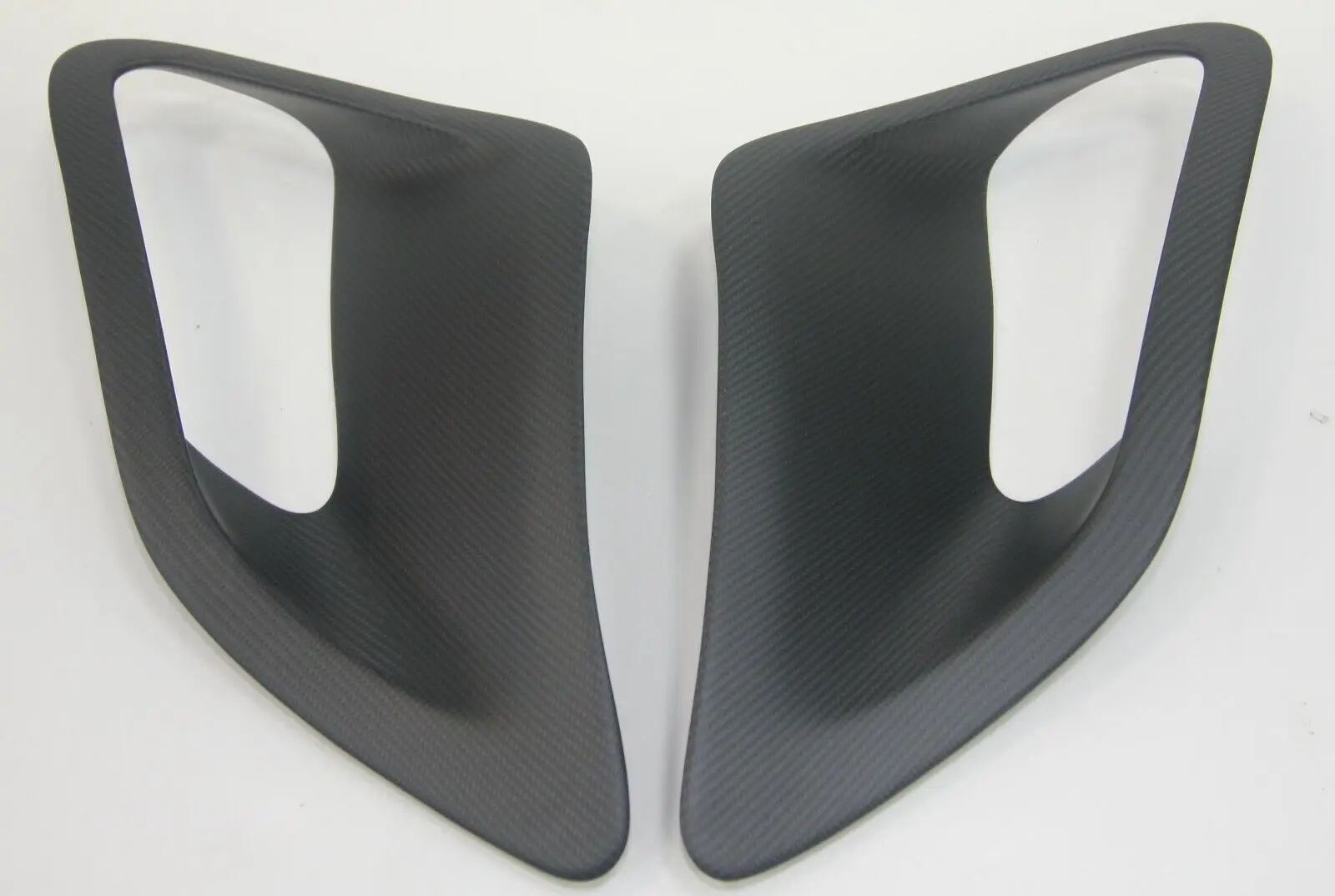 Matte Carbon fiber GT2 Side fender Air Intake Scoops vents for fit Porsche 997 Turbo